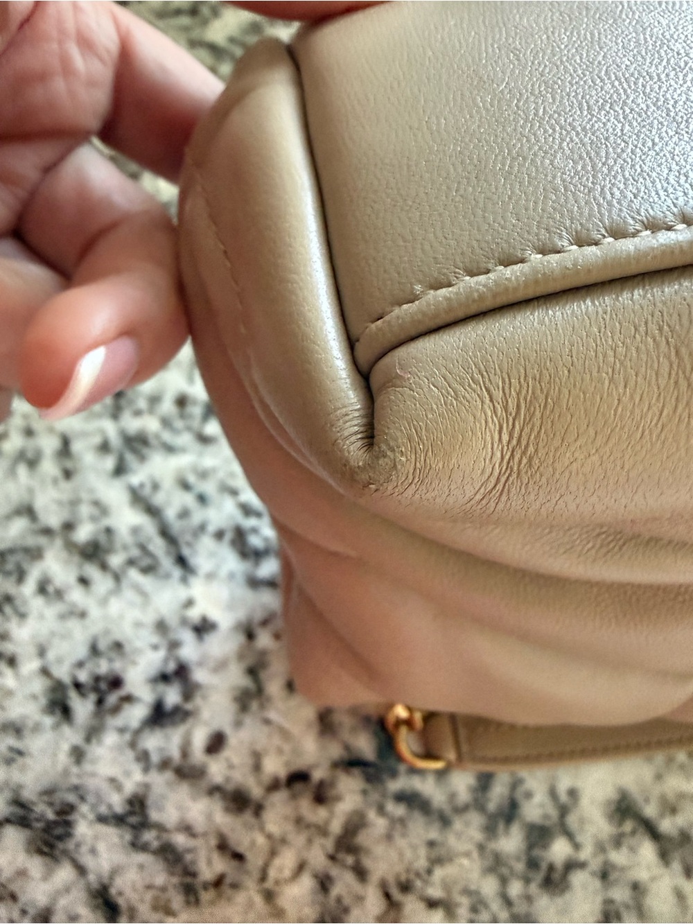 Authentic YSL Saint Laurent Quilted Small LouLou puffer bag - Picture 12 of 13
